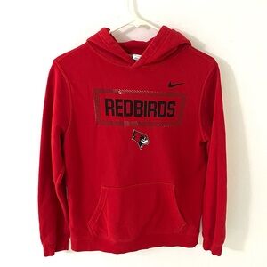 Nike Illinois State Redbirds Pullover Hoodie, Size: Youth XL